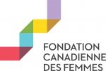 canadian women's foundation logo colour french