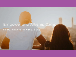 Empower and Allyship Camp image