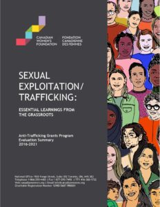 Cover page of trafficking report
