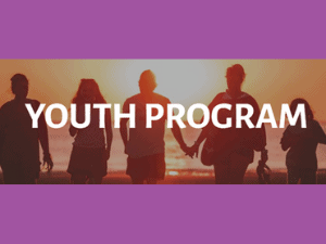 Youth Program banner for Upstanders Against Violence