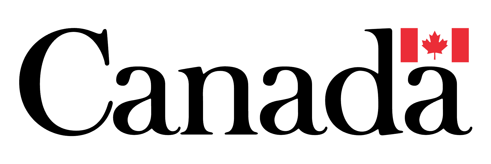 Black and White Canada Wordmark
