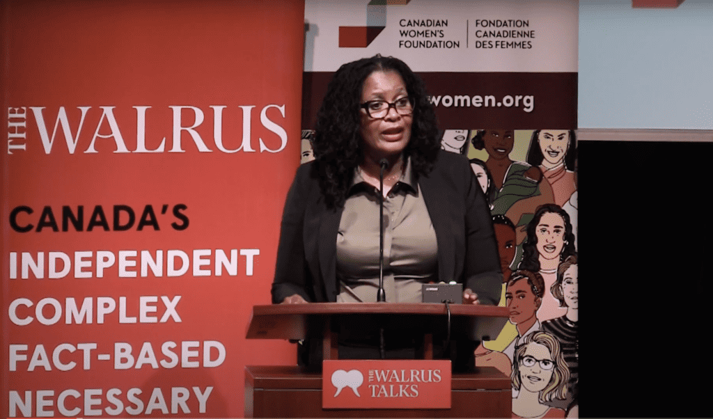 Paulette Senior Speaks at Walrus Talks: Gender Based Violence